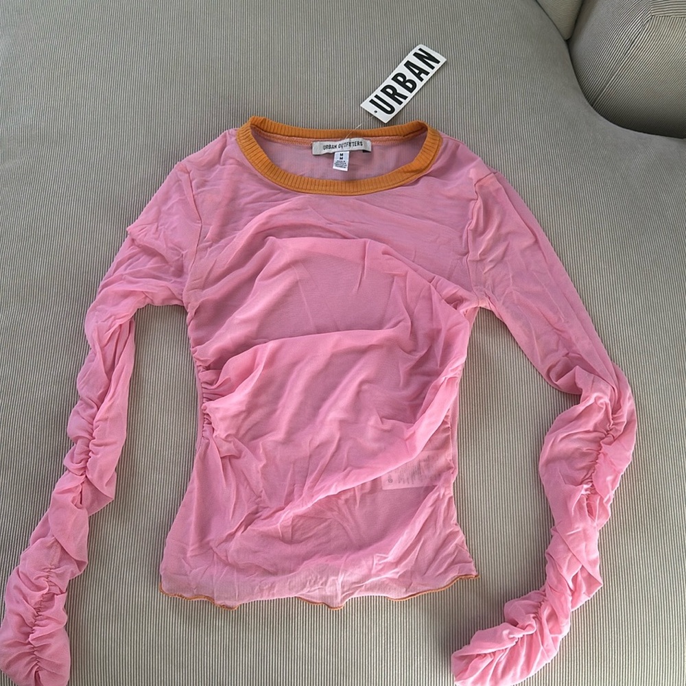 Urban Outfitters Sheer Long Sleeve